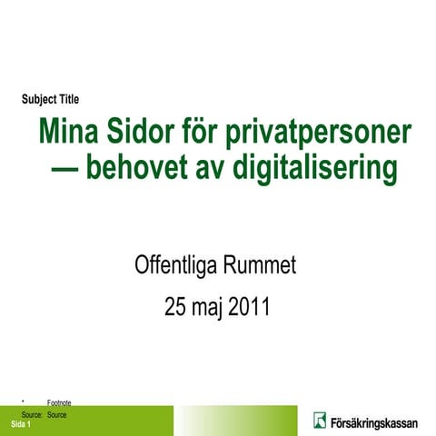 Mina sidor för privatpersoner