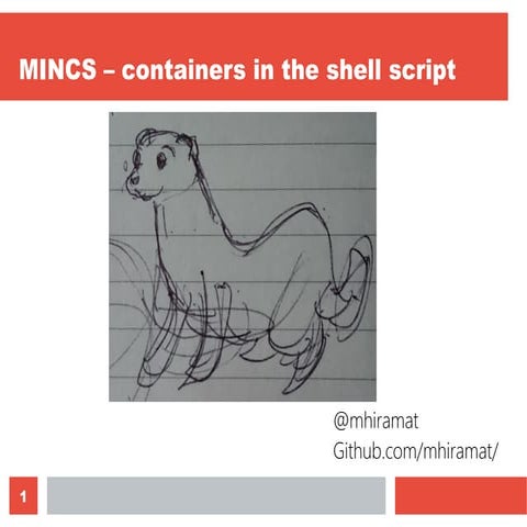 MINCS - containers in the shell script (Eng. ver.)