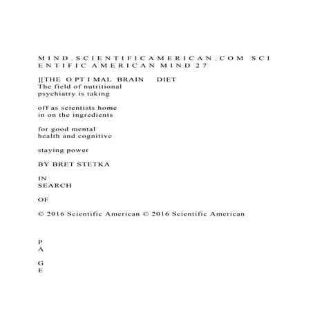 M I N D . S C I E N T I F I C A M E R I C A N . C O M   S C I .docx