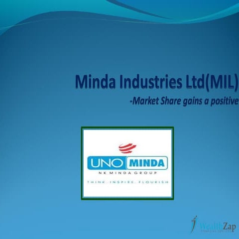 WealthZap Research Services: Minda industries ltd Multibaggar Recommendation ...
