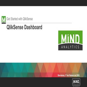 Qlik Sense Dashboard. Get started.