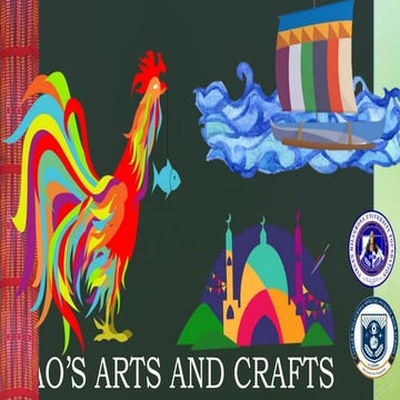 ARTS 7 | MINDANAO'S ARTS AND CARFTS