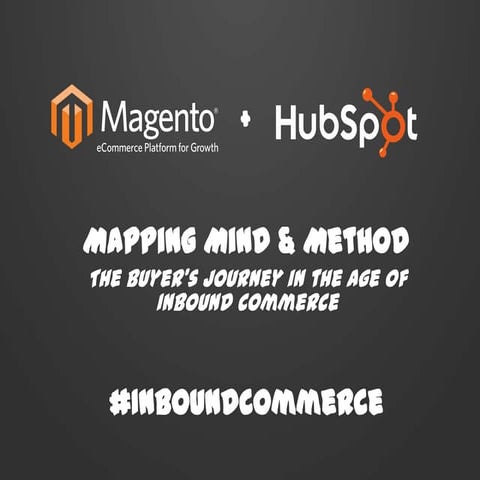 Mapping Mind & Method: The Buyer's Journey in the Age of Inbound Commerce