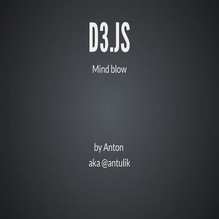 D3.js mindblow