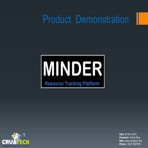 Minder Product Demo