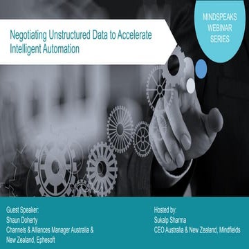 Negotiating Unstructured Data to Accelerate Intelligent Automation