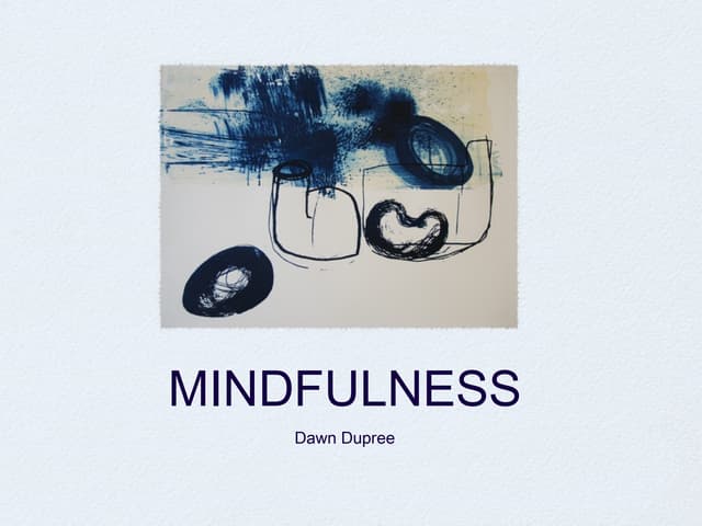 Mindfulness