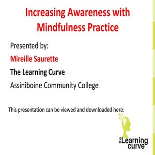 Increasing Awareness with Mindfulne...