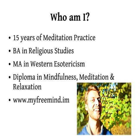 Mindfulness presentation