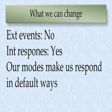 Mind it 3   choosing healthy response to problems