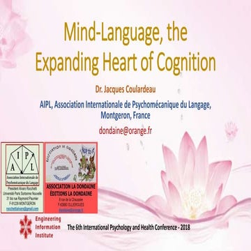 Mind-Language the Expanding Heart of Cognition