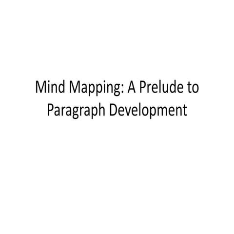 Mind mapping