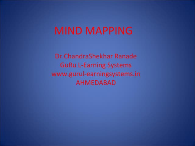 Mind mapping.ppt final