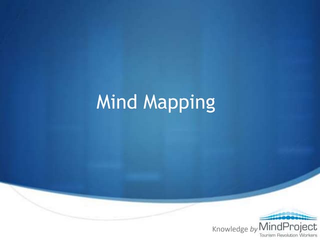 Mind Mapping: What is it? by MindProject