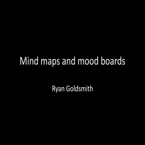 Mind maps and mood boards experimental photography | PPTX