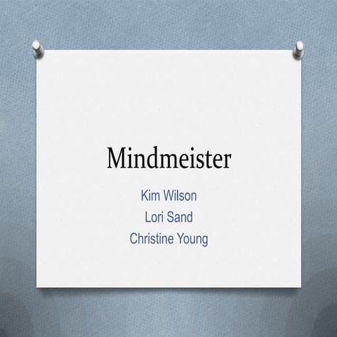 Mindmeister Group Project
