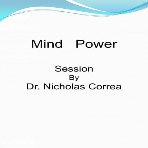 Mind power