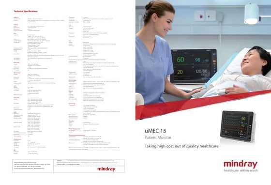 Catalogue for UP-7000 Patient Monitor.pdf