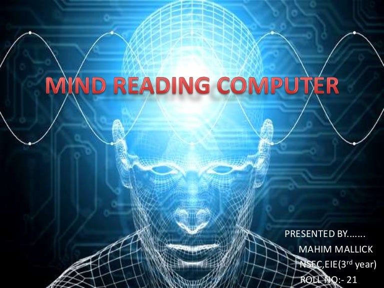 Mind Reading Computer