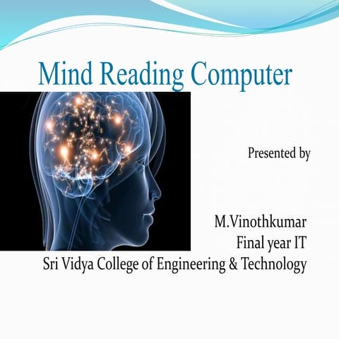 Mind reading computer