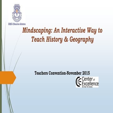 Mindscaping an interactive way