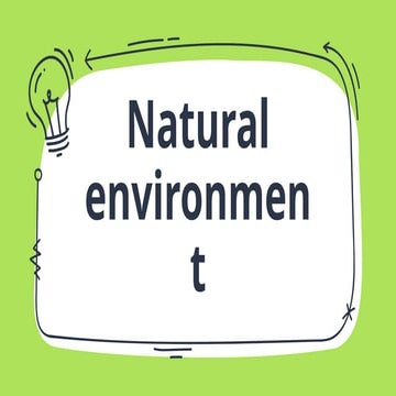 Mindset 2 unit 6 Natural environment.pptx