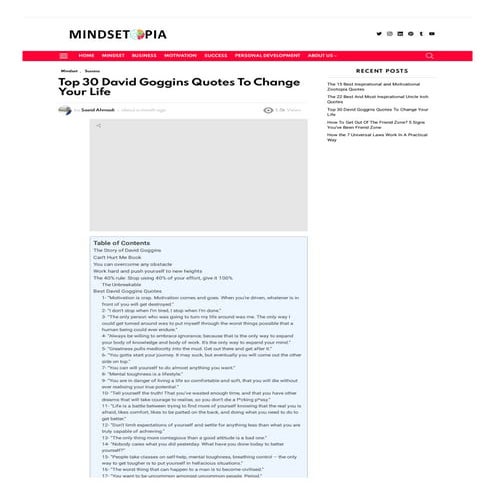 Best David Goggins Quotes