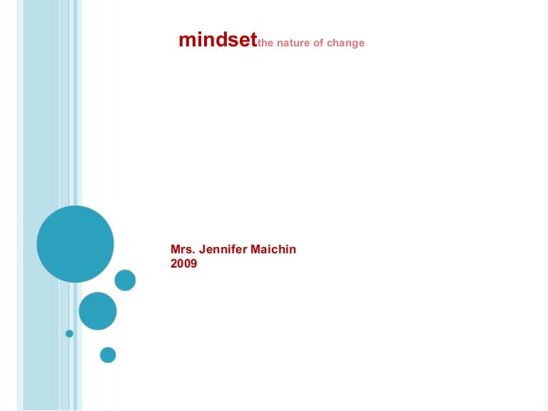 introducing students with the growth mindset mind set works