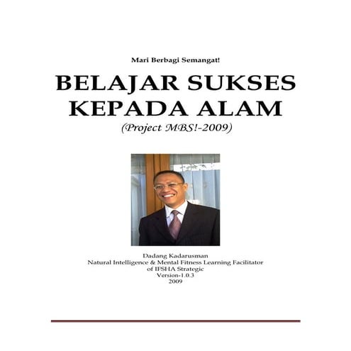 Mindset Sukses Pdf