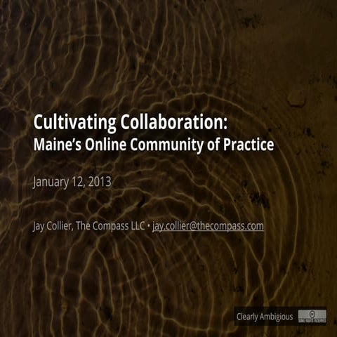Cultivating Collaboration