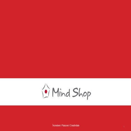 Agentia de publicitate Mind Shop - Prezentare  