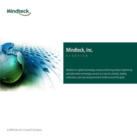 Mindteck Smart/IoT Capabilities