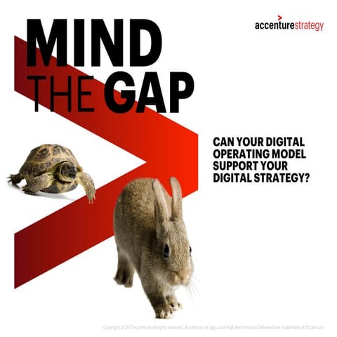 Mind the Gap – Can your Digital Operating Model Support your Digital Strategy?