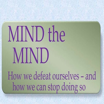 Mind The Mind By Chaitanya Charan Das Pptx