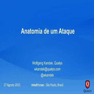 MindTheSec Anatomia de um Ataque