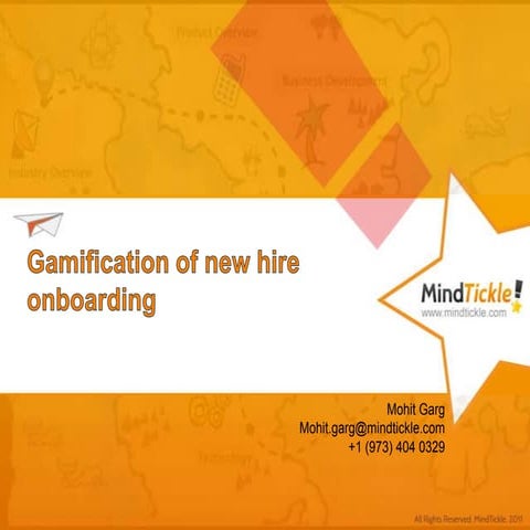 Gamified New Hire Engagement and Onboarding - Case Study