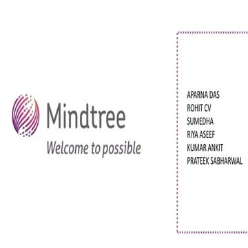 Mindtree: A community of communities | PPT