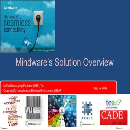 Mindware corporate overview 201209 in English
