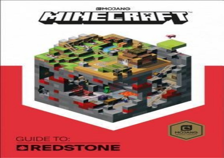 Best Books Minecraft Guide To Redstone By Mojang Ab Full