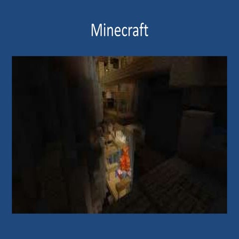 Minecraft presentation | PPTX