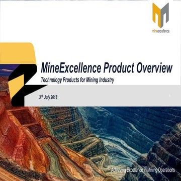 MineExcellence Blasting Products