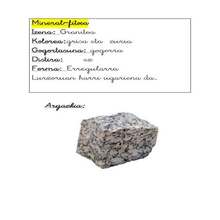 Mineralen bilduma