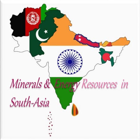 Mineral & energy resource in south asia