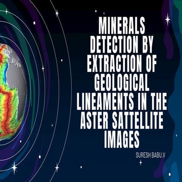 Remote sensing for mineral exploration | PDF