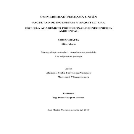 Mineralogia(ambiental 2 a)