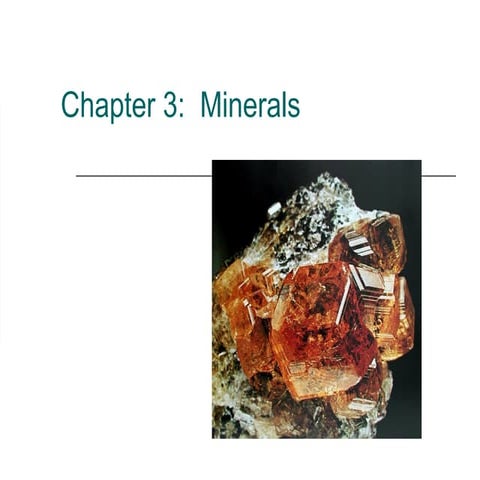 Mineral ppt 2