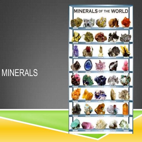 Properties of Minerals | PPT