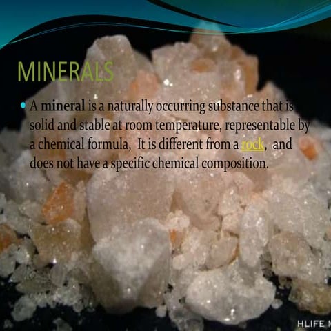 Minerals