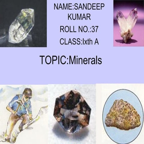 Minerals