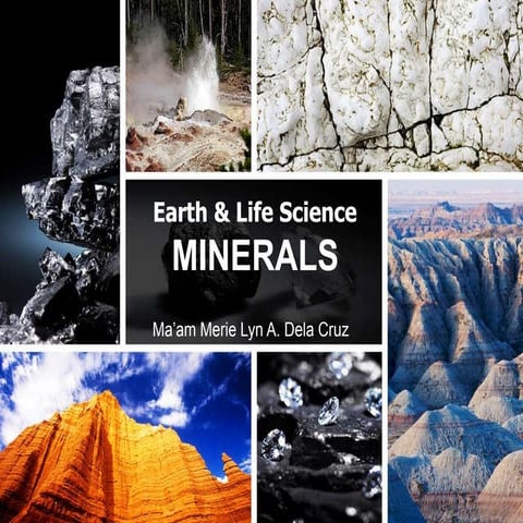 Earth and Life Science: Minerals (SHS)